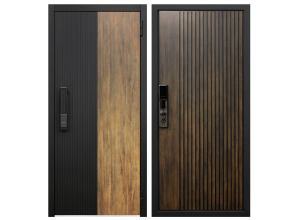 Стальная дверь "Jazz". Заказная модель.