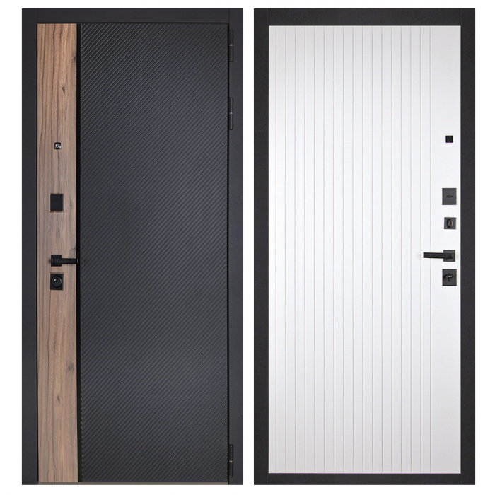 Стальная дверь "Planum". Заказная модель.