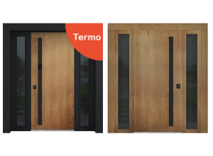 Стальная дверь "Tibr" (терморазрыв). Заказная модель. 2100х1700