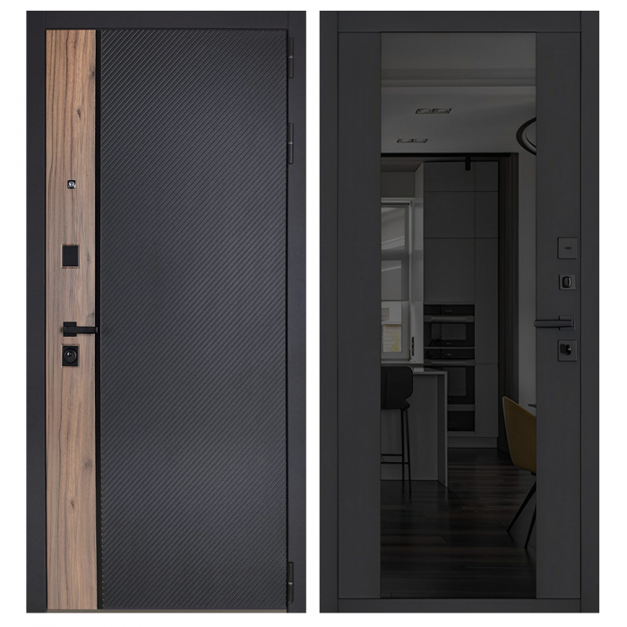 Стальная дверь "Tino". Заказная модель.