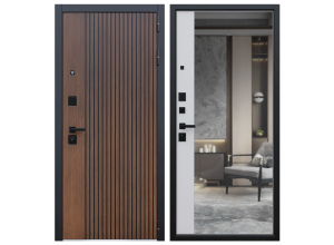 Стальная дверь Velvet с зеркалом