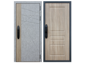 Стальная дверь "Аккорд". Заказная модель.