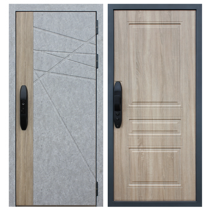 Стальная дверь "Аккорд". Заказная модель.