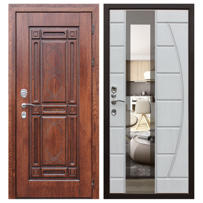 Стальная дверь "Венеция". Заказная модель.