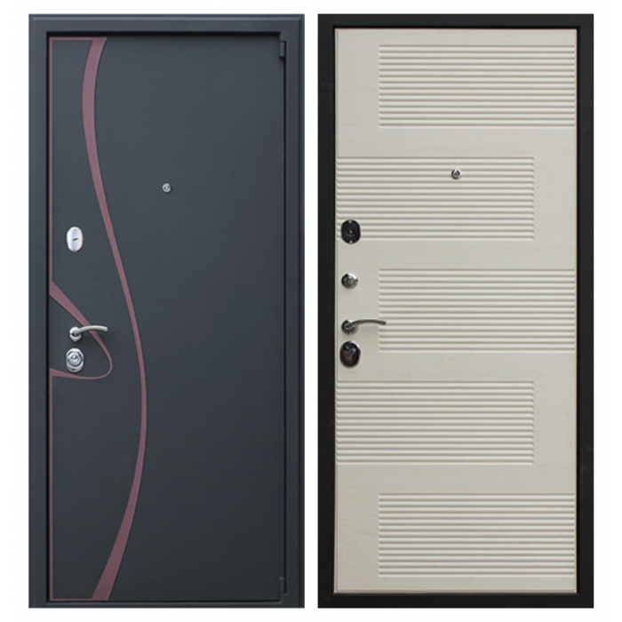 Стальная дверь "Византия". Заказная модель.