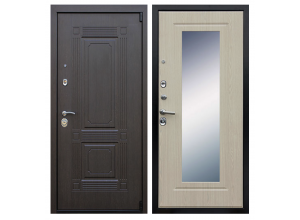Стальная дверь "Викинг" с зеркалом