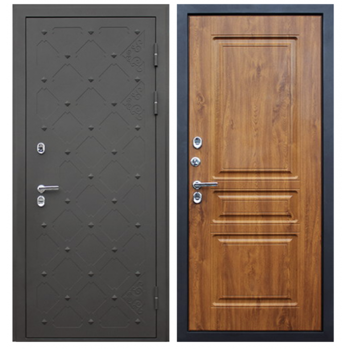 Стальная дверь "Геркулес". Заказная модель.