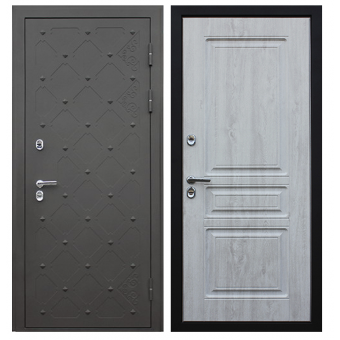 Стальная дверь "Геркулес". Заказная модель.