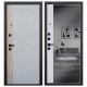 Стальная дверь "Дельта" с зеркалом. Заказная модель.