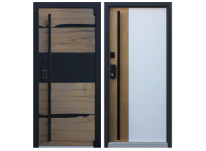 Стальная дверь "Дипломат". Заказная модель.