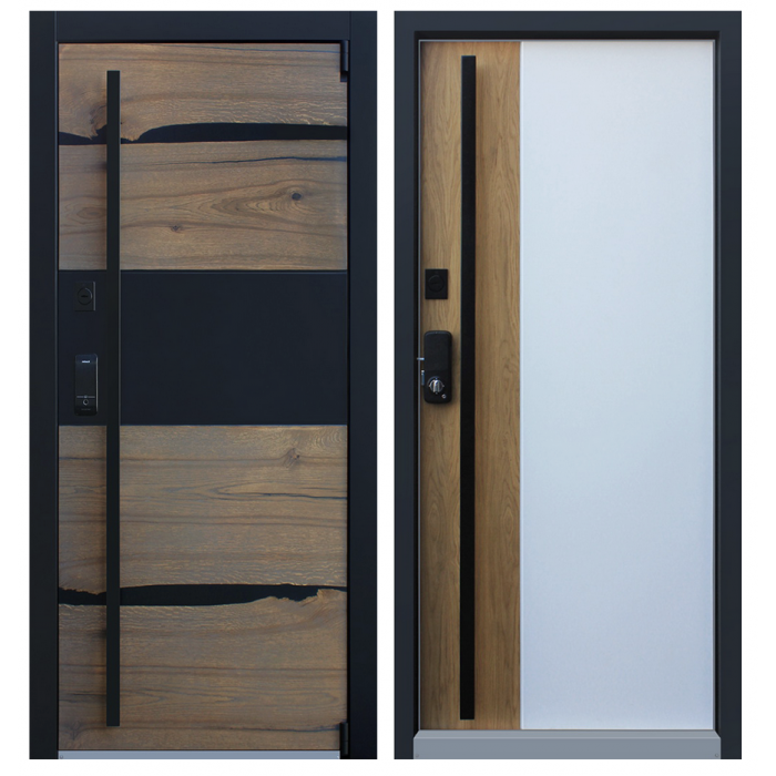 Стальная дверь "Дипломат". Заказная модель.