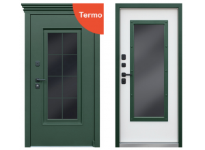 Стальная дверь "Лондон" (терморазрыв 3к). Заказная модель.