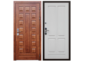 Стальная дверь "Массив". Заказная модель.