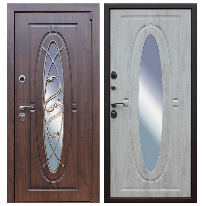 Стальная дверь "Монарх". Заказная модель.