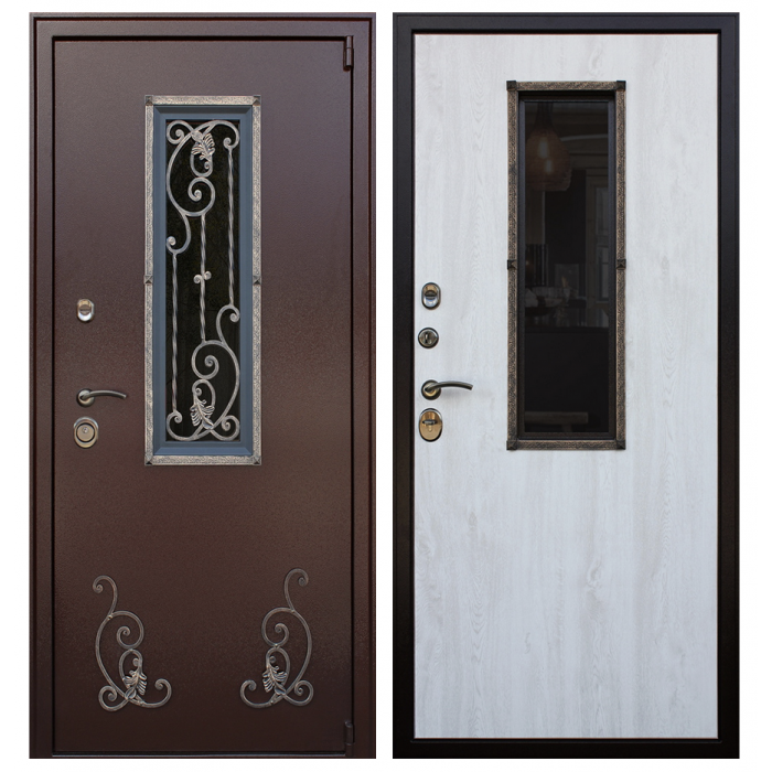 Стальная дверь "Престиж". Заказная модель.
