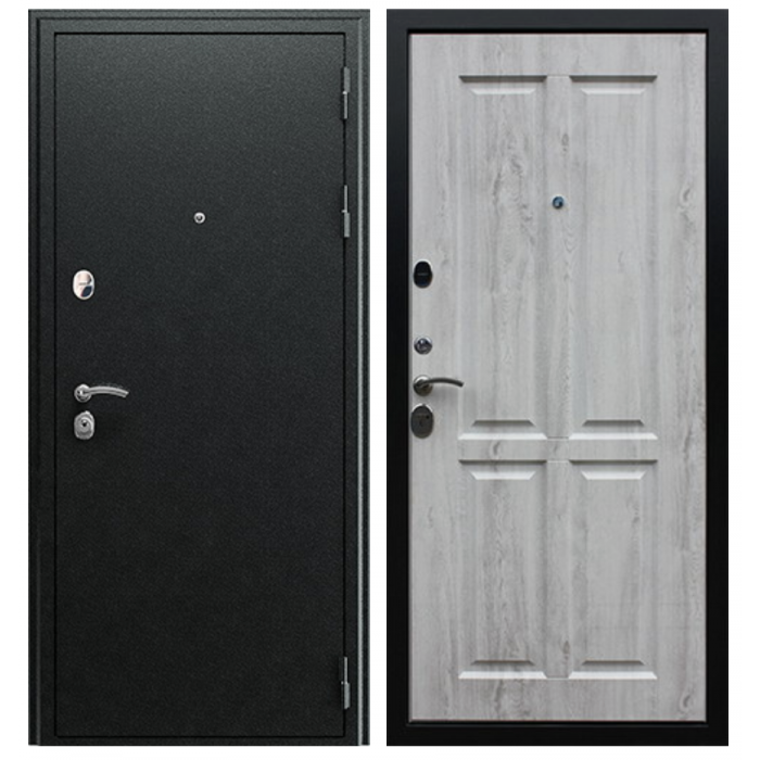 Стальная дверь "Прометей 3D". Заказная модель.