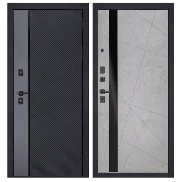 Стальная дверь "Рондо". Заказная модель.