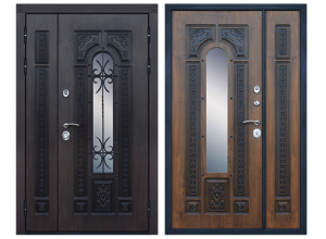 Стальная дверь "Русь Великая". Заказная модель.