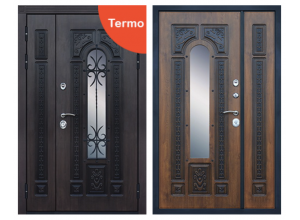 Стальная дверь "Русь Великая" (терморазрыв 3к). Заказная модель.