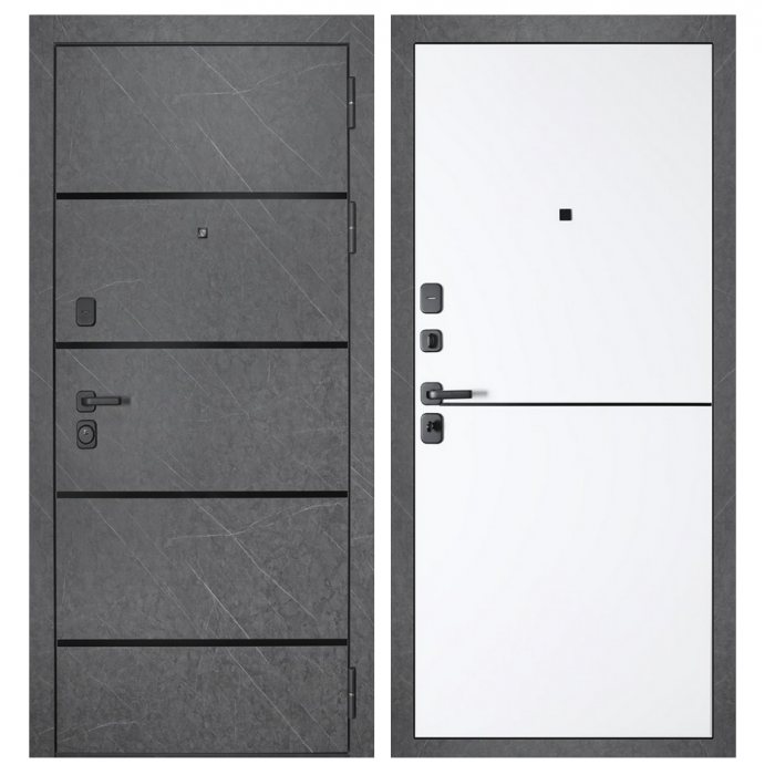 Стальная дверь "Трея". Заказная модель.