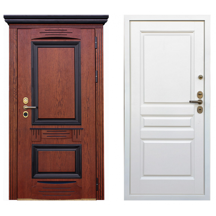 Стальная дверь "Фараон". Заказная модель.