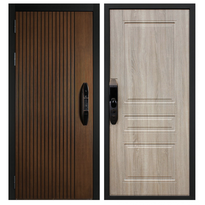 Стальная дверь "Фиджи". Заказная модель.