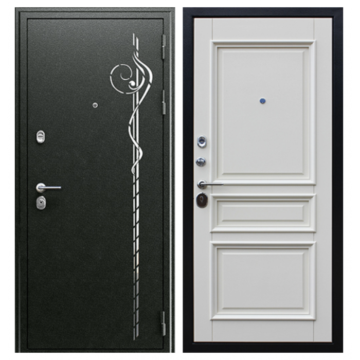 Стальная дверь "Шармель". Заказная модель.