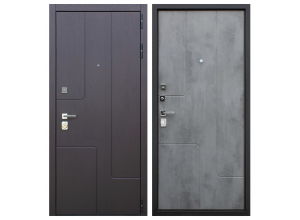 Стальная дверь "Эталон". Заказная модель.