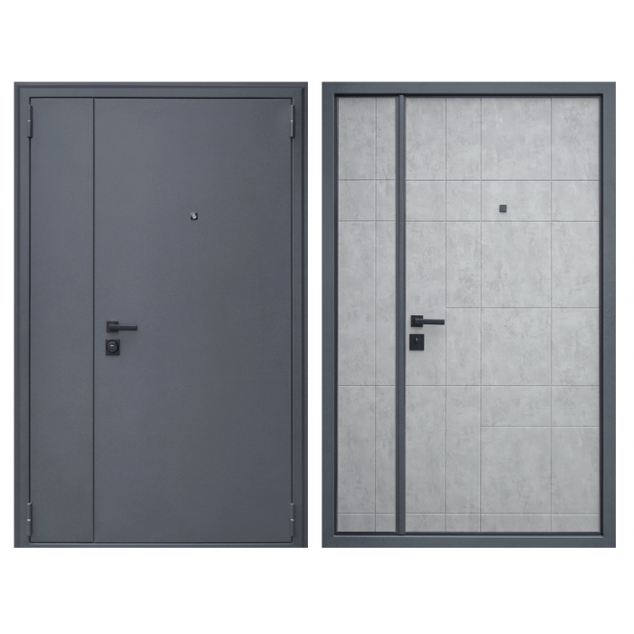 АСД-Стальная дверь «Байкал» (двустворчатая)