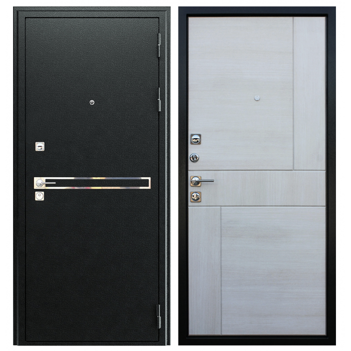 Стальная дверь"Лазер". Заказная модель.