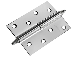 MS 100X70X2.5 R AB, Петля стальная правая, цвет-бронза