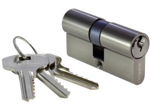 60C BN, ключевой цилиндр (60мм), цвет - черный никель