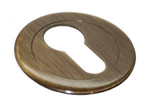 LUX-KH OBR, накладка на евроцилиндр, цвет - кофе