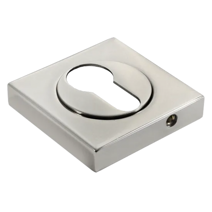 LUX-KH-S2 NIK, накладка на евроцилиндр, цвет - никель