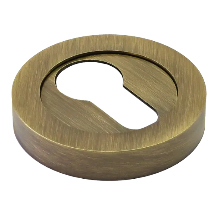 LUX-KH-R2 OBR, накладка на евроцилиндр, цвет - кофе