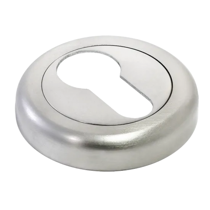 LUX-KH-R4 CSA, накладка на евроцилиндр, цвет - матовый хром