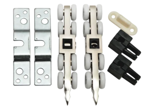 SET 4, комплект роликов 4-колес. для раздвижных дверей