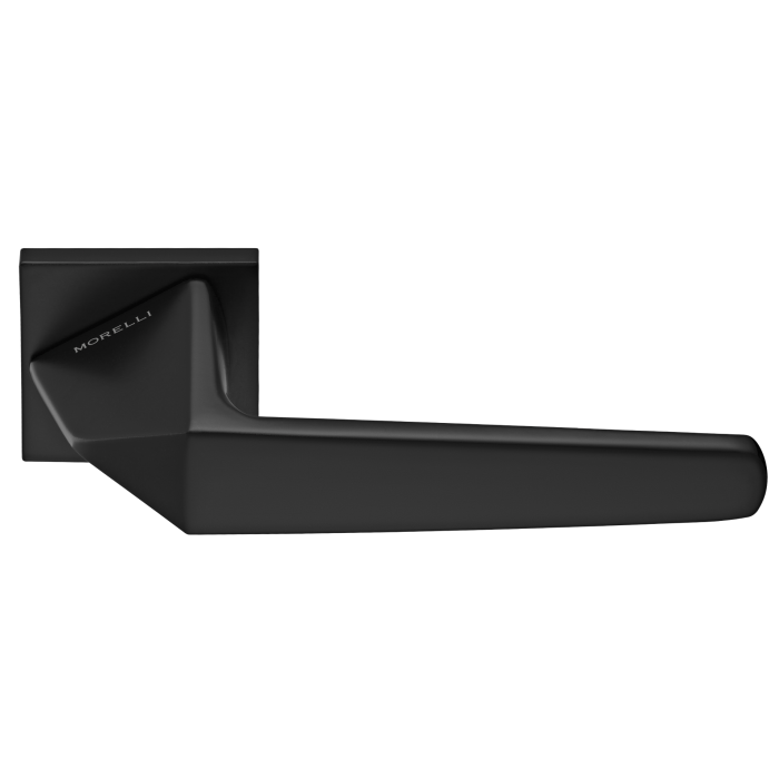 SOUK ручка дверная на квадратной розетке 6 мм, MH-55-S6 BL, цвет - черный