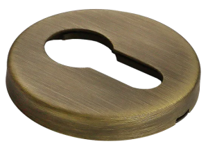 LUX-KH-R5 CAFFE, накладка на ключевой цилиндр, цвет - кофе