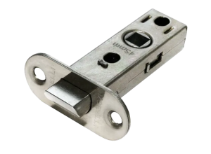 OL6-45 AB, защелка межкомнатная, скругленная планка, цвет - античная бронза