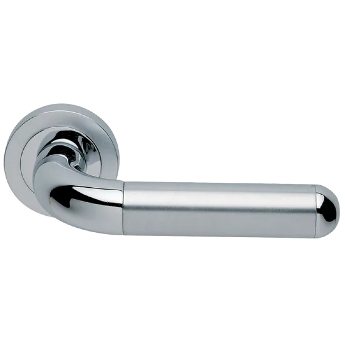 GAVANA R2 CSA/CRO, ручка дверная, цвет - матовый хром/хром