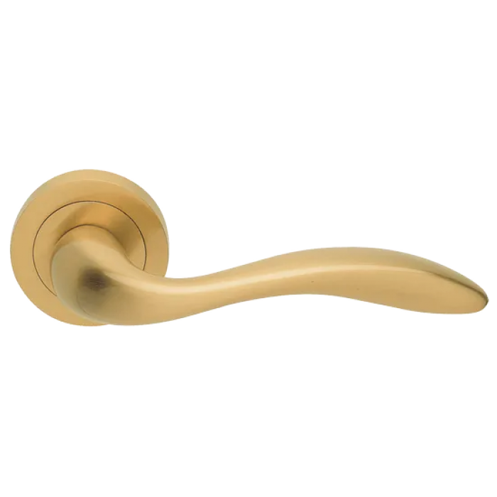 LEON R2 OSA, ручка дверная, цвет -  матовое золото