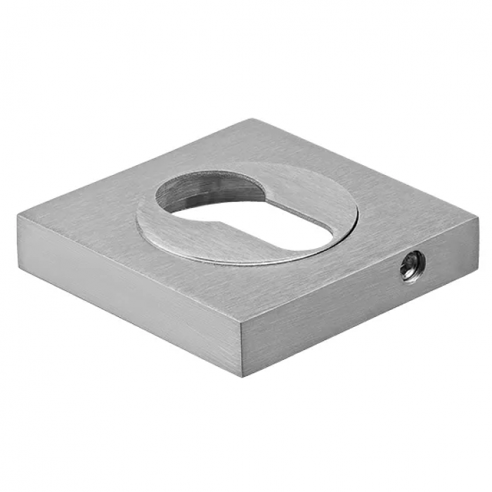 LUX-KH-S2 CSA, накладка на евроцилиндр, цвет -  матовый хром