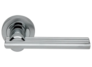 ORCHIDEA R2 COT, ручка дверная, цвет - глянцевый хром/золото