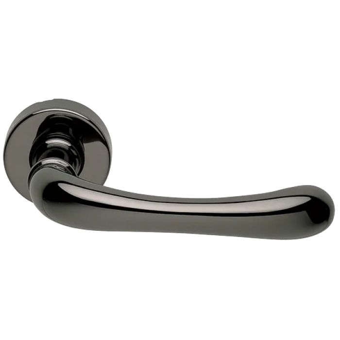 RING R3-E NIN, ручка дверная, цвет -  черный никель