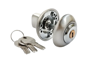 MH-CYL AB, завертка с цилиндром, цвет - античная бронза