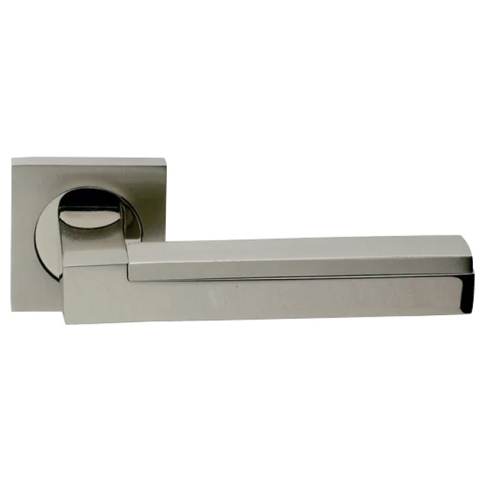 ISLAND S2 NIS/NIK, ручка дверная, цвет - матовый никель/никель