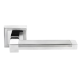 SANIBEL, ручка дверная MH-39 SC/CP-S, на квадратной накладке, цвет - мат.хром/хром