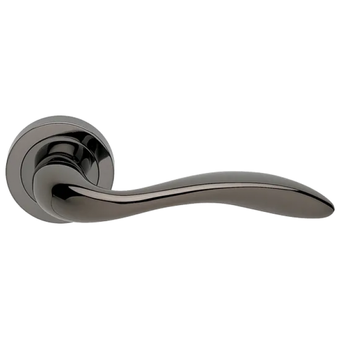 LEON R2 NIN, ручка дверная, цвет -  черный никель