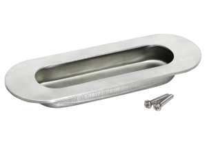 MHS120 BL, ручка для раздвижных дверей, цвет - черный